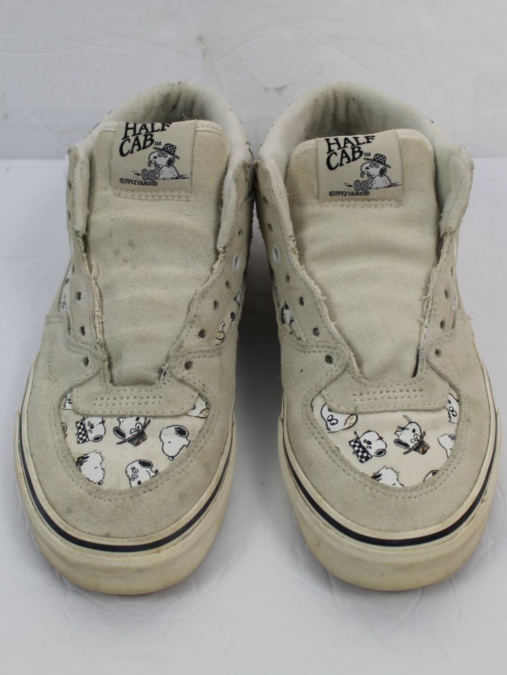Vans Peanuts by Schulz Half Cab Shoes Unisex Mens 6 Skater Snoopy Preloved